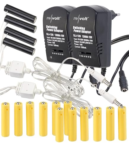Lenink Batterieadapter Batterieersatz Für 3 Stück AAA Batterien