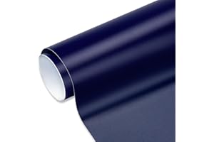 VINYL FROG Matte Navy Blue Permanent Adhesive Vinyl Roll 30.5x305cm For Bottle And Glass Decoration