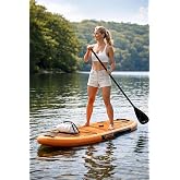 Leyaton Şişme Sup Board Stand Up Paddle Board 320X81X15 cm S&ouml;rf Kano Şişme Kano S&ouml;rf AS1 &Ccedil;ok Renkli Tek Ebat