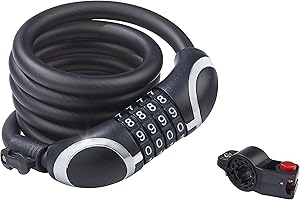 ‎DANSI DANSI Fahrradschloss mit programmierbarem Zahlencode I Inklusive Halterung, zahlenschloss fahrrad, fahrrad schloss, fahrradschlösser, fahrrad schlosser