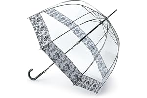Fulton Birdcage 2 Luxe Photo Rose Print Umbrella