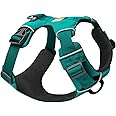Ruffwear, Front Range Dog Harness, Reflective and Padded Harness for Training and Everyday, Aurora Teal, Medium