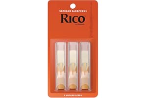 D'ADDARIO Rico Anches Rico pour saxophone soprano force 2.5 pack de 3
