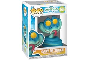 Funko Pop! Disney: Zootopia 2- Gary De'Snake - Figura de Vinilo Coleccionable - Mercancia Oficial - Juguetes para Niños y Adultos - Cartoon/Animation Fans - Muñeco para Coleccionistas