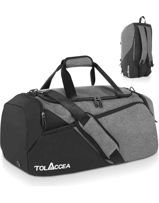 Sac De Sport Homme & Femme V1 - Sacs De Voyage Avec Compartiments Chaussures Et Humide, Pour