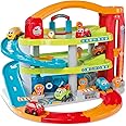 Smoby My Big Toy Car Garages for Boys and Girls | 3 Levels | Features Include Lift, Carwash Trapdoor, Storage Compartment | Ages 3+
