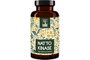 Nattokinase 240 Kapseln je 100 mg (20.000 FU/g) - 8 Monatsvorrat - Vegan - Wurzelliebe