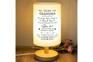 PRSTENLY Grandma Gifts, Night Light Gifts for Grandma Birthday Christmas Mothers Day, Presents for Granny from Children