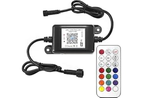 INDARUN RGB wifi contrôleur pour le spot encastrable rgb + télécommande extérieur étanche