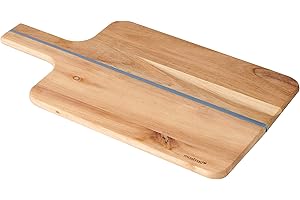 MASTRAD - Planche à Découper Bois - Pliable - Grand Format - 42 cm x 20 cm x 1,2 cm