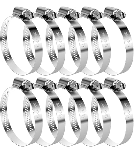 BR 200 28 S-Breeze Aero-Seal SS Hose Clamps With Safety Screw, 1-5/16" - 2-1/4" Range, SAE 28 - A-Z Factory Supply
