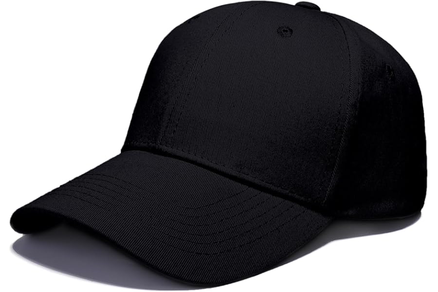 IQONEQ Baseball Caps for Men and Women Boy, Adjustable Fit, 23 Colors