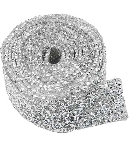 Paillettenband 25mm Breite - 5 Yards Glitzer Bordüre Zum Aufnähen