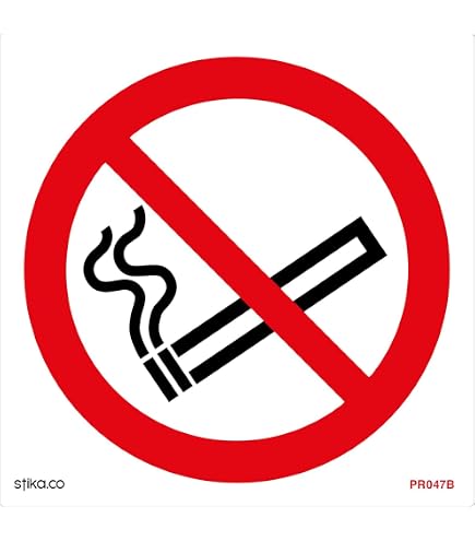 VSafety 57035AN-S'No Smoking/These Are No