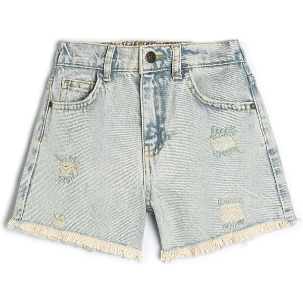 Koton Shorts mit Bindegürtel aus Leinenmischung