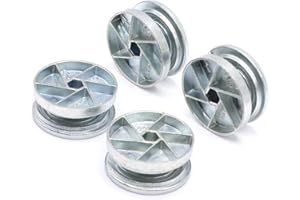 ReplacementScrews Bed Frame Cam Wheel Locks for IKEA Part #114670 (MALM, SONGESAND, BRIMNES) (Pack of 4)