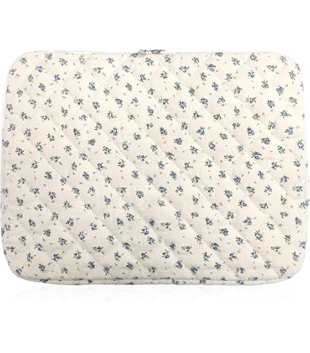 Funda Para Portátil 14 Pulgadas - Estampado Floral, Bolsa Protectora Multifunción, Para Mujer