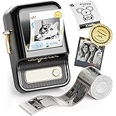NIIMBOT B21 Pro Label Maker, 300DPI HD Label Printer, Notes, Photos, Working Graphics, Note Maker, 50x30mm Et
