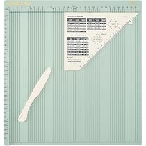Planche à Rainurer Et à Plier Pour Cartes Et Enveloppes – Format 16,2x21,6 Cm, Avec Outil De Gaufrage, Multifonction