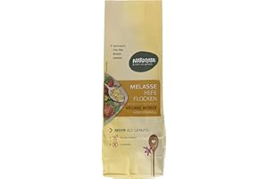 Naturata Melasse Hefeflocken, 4er Pack (4 x 200 g)