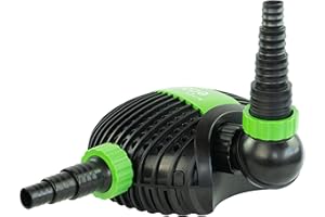 Jebao Teichpumpe 17.500L/H, 10m Kabel, 600cm Förderhöhe, 220W, Motorschutz, Wasserpumpe | Bachlaufpumpe | Wasserspielpumpe | Brunnenpumpe | Tauchpumpe | Springbrunnen-Pumpe