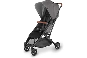 UPPAbaby Baby Pram Minu V2 Greyson | Baby Stroller for 6 Months+ to 22kg | Lighweight & Compact Baby Pushchair with One-Hand Fold | Sun Protection UPF 50+ Canopy | Large Storage Basket Underneath