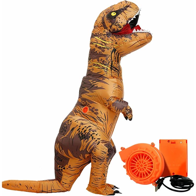 Aufblasbares T-Rex Kostüm Für Erwachsene – Witzig Für Partys, Halloween & Feste