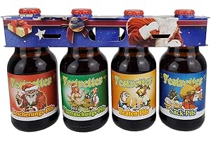 ‎BIERUNDMEHR GMBH Weihnachts Pils Festretter im Weihnachtsclip 4er Träger