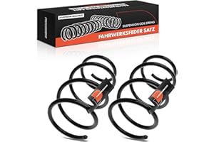 Frankberg 2x Molle Molla Sospensione Asse Anteriore Compatibile con Serie 5 Touring E61 525 530 535 545 Estate 2004-2010 Sostituire# 31336769005