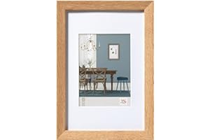 walther design rovere chiaro 20 x 30 cm con passe-partout, cornice in legno Fiorito EF030E