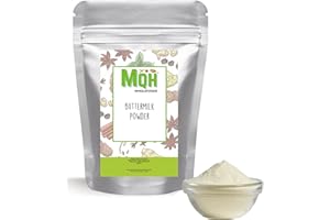 MQH Wholefoods™ BUTTERMILK POWDER Premium Quality! Substitute For Skimmed Milk Powder Etc... (500g)