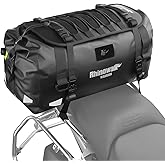 Rhinowalk Motosiklet Sele &Ccedil;antası 40L &ndash; Su ge&ccedil;irmez arka koltuk kuyruk &ccedil;antası, genişleme panelli, MOLLE sistemi ve sırt &ccedil;ant