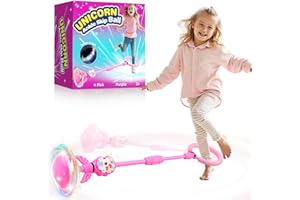 Getatoy Ankle Skip Ball for Kids Girls Toy for Toddler Ages 3-8 Game Birthday Presents Toys for Garden Outside Kids Adult Gifts for Age 3 4 5 6 7 8 Years Old Kid