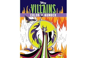 Disney Villains Color-by-Number