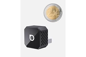 OTTOCAST Mini Pot, 2026 Upgrade Adaptador Inalámbrico CarPlay & Android Auto, Plug & Play, WLAN Doble Banda 2.4G+5G, Reconexión Automática, Compatible con Coches Desde 2016 con CarPlay/Android Auto