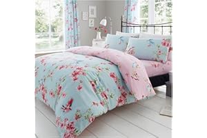 GC GAVENO CAVAILIA Bettbezug mit Kissenbezügen, Bettbezug aus Polyester-Baumwoll-Mischgewebe, Blau (230 x 220cm)