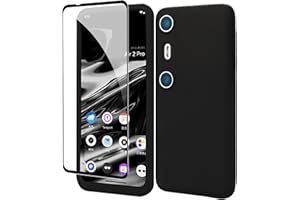 Tieeyivv Etui do Xreal Beam Pro z 1 sztuką folii ochronnej ze szkła pancernego, miękkie, matowe, silikonowe etui na telefon komórkowy [miękka warstwa wewnętrzna], odporne na zarysowania, cienkie etui