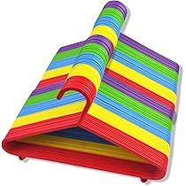 20 Organizer Appendini Per Leggings E Pantaloni Con Clip In Metallo Gommate - Salvaspazio Per Armadio