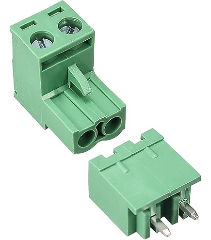 Sourcing Map PCB Klemmenblock 12-polig 3,81mm - Schraubklemme Für Leiterplatten 300V 8A
