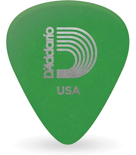 D'Addario Planet Waves Duralin Black Ice Guitar Pick | Medium | 10-pack