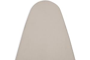 Encasa Homes ricambio Copri asse da stiro con spessore 4 millimetri Feltro Pad - Beige - Cotone, elasticizzato, (si adatta standard Wide schede di 125 x 46 cm) riflettente il calore