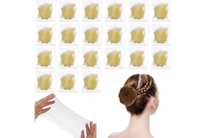 Piriuuo 30 Stück Elastische, Wiederverwendbare Haarnetze Nylon für Krankenschwestern, Tänzer und Flugbegleiterinnen