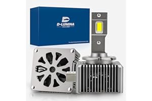 D-Lumina D1S LED Lampadine LED per auto a prova di errore 100% Canbus 70W 16000LM Sostituisci lampadine allo xeno HID OEM Plug and Play - 2 lampade