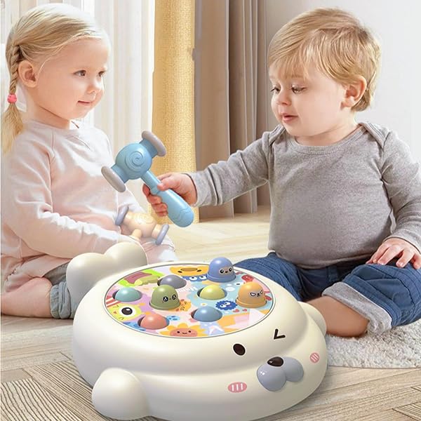 Fun Time Pop-Up Friends – Hammer-Spiel Mit Formsortierer Für Kinder Ab 18 Monaten