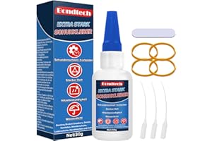 BONDTECH 30 g Schuhkleber Extra Stark, Wasserfest Shoe Glue, Transparent Schuhsohlenkleber, Schnell Trocknend Kleber Schuhsohle, Kleber für Sportschuhe, Lederschuhe, Stiefel, Sandalen (bxj-001)