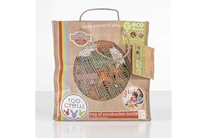 Cefa Toys Eco-Wood Blocs de Construction 50 Pièces (00647)