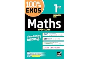 Maths spécialité 1re Nouveau Bac: exercices résolus - Nouveau programme de Première