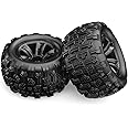 HYPER GO 16300 1:16 Scale RC Car Accessories Wheels, Spare Parts RC Vehicle Wheels & Tyre Sets for H16SC & H16DR & H16BM (Pair)