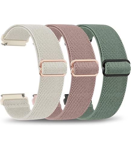 Bracelet Nylon Tressé 18mm Pour Garmin - Boucle Parachute, Réglable, Compatible Venu/Forerunner/Vivoactive