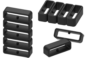 RuenTech Compatible con Garmin Forerunner 935 Smartwatch Accesorios Pulsera Silicona Loop Keeper Faterner Ring Cierres Seguros 11pcs